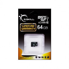 Card GSKill Micro SDXC 64GB Class 10 UHS-1 foto