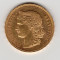 * Moneda 20 franci (francs) 1893 B aur Elvetia (Helvetica) - P