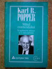 Karl R. Popper - Mitul contextului foto