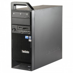 Lenovo ThinkStation S20 Intel Xeon E5620 2.40 GHz 6 GB DDR 3 2 x 500 GB HDD DVD-RW 768 MB Quadro FX 1800 Tower Windows 10 Pro MAR foto