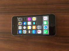 Iphone 5s negru 16 gb decodat ,amprenta nu functioneaza foto