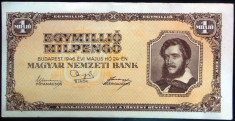 Bancnota istorica 1000000 Pengo - UNGARIA, anul 1946 *cod 747 --- 1 MILION! foto