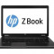 Laptop HP zBook 17, Intel Core i7 Gen 4 4600M 2.9 Ghz, 16 GB DDR3, 500 GB SSD NOU, nVidia Quadro K3100M, DVDRW, WI-FI, Bluetooth, Tastatura Iluminat