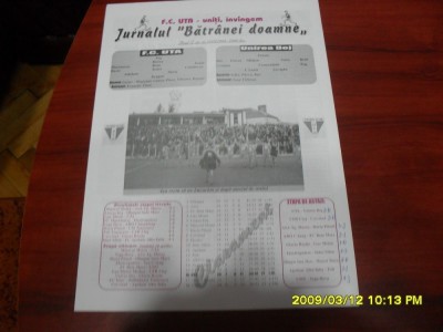 program UTA - Unirea Dej foto