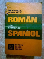 D. Munteanu, V. Neagu ? Mic dictionar roman-spaniol foto