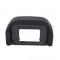 Ocular EF CANON EOS 300D, 350D, 400D, 450D, 500D, vizor eyecup cauciuc replace