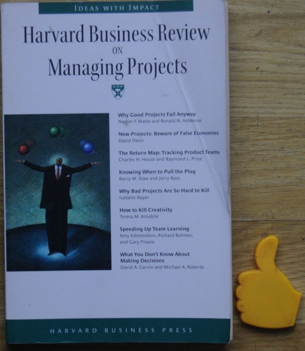 Harvard Business Review on Managing Projects