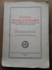 Studiul Vechiului Testament, 1955 foto