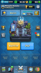 Clash royale arena 11 , 25 lei paysafecard foto