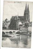 (A) carte postala(ilustrata)-GERMANIA-Regensburg, Necirculata, Printata