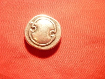 Moneda argint- Copie metal comun - Beotia , d= 2,2 cm- Stater foto