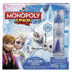 Joc de societate Monopoly junior Frozen B2247 Hasbro foto