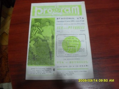 program UTA - Petrolul Pl. foto