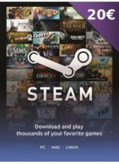 Steam Wallet 20 Euro Cd-Key foto