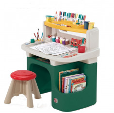 Masuta birou pentru copii - Art Master Activity Desk Verde foto