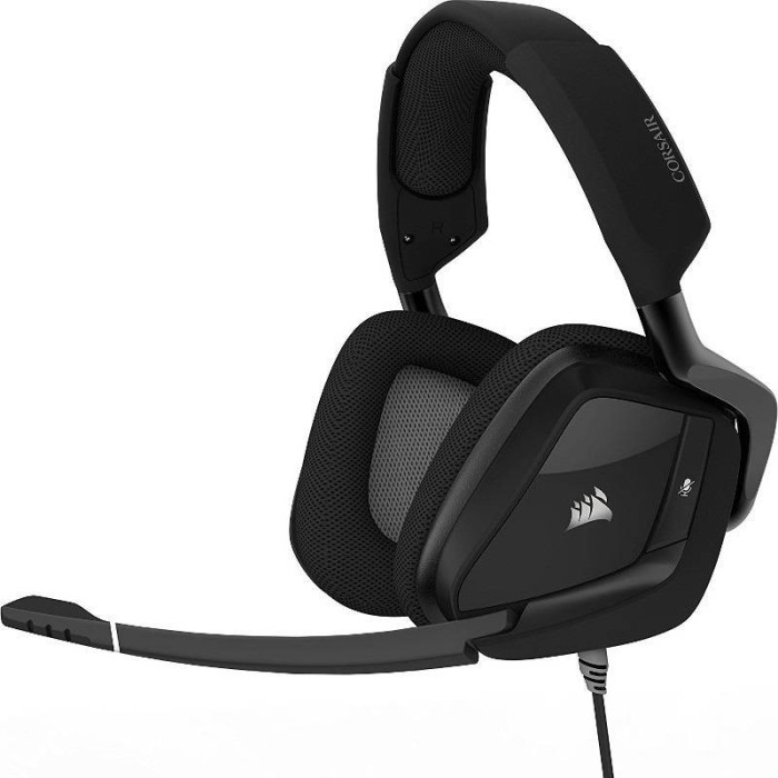 Casti gaming Corsair Void Pro RGB USB Dolby 7.1 Black foto mare Casti gaming Corsair Void Pro RGB USB Dolby 7.1 Black foto mare