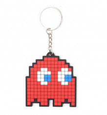 Breloc Pac Man Blinky Rubber Keychain foto