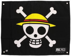 Steag One Piece Skull Luffy 50X60 Cm foto