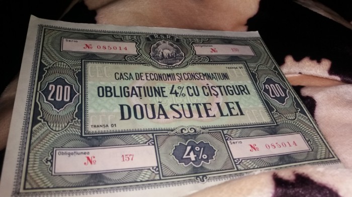 OBLIGATIUNI 4% CEC ..200 OBLIGATIUNI 4% CEC ..200