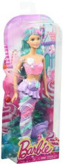 Papusa Barbie Mermaid Candy Fashion foto