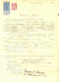 Z238 DOCUMENT VECHI -SCOALA COMERCIALA ELEMENTARA, BRAILA -ANGHEL DIACU -AN 1925