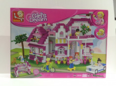 Joc tip Lego SLUBAN Girls dream 728piese foto