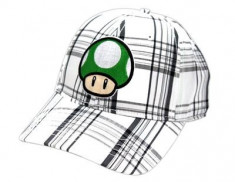 Sapca Nintendo Baseball Cap Green Mushroom foto