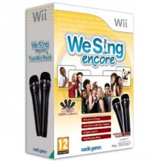 We Sing Encore Plus 2 Mics Nintendo Wii foto