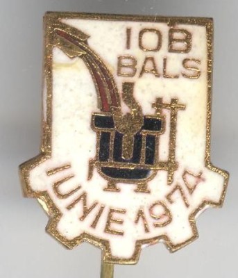 Metalurgie - IOB BALS Intreprindere de Osii si Boghiuri - insigna Romaneasca foto