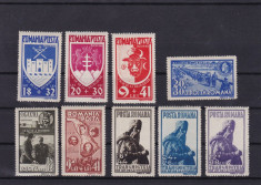 ROMANIA 1942 LP 148 I LP 148 II LP 148 III SERII MNH foto