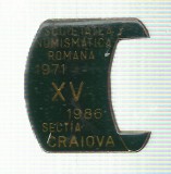 AMS# - INSIGNA SOCIETATEA NUMISMATICA ROMANA CRAIOVA 1986