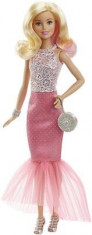 Papusa Barbie Pink &amp;amp; Fabulous Pink Skirt Blonde foto