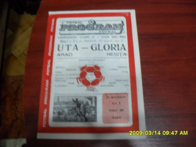 program UTA - Gloria Resita foto