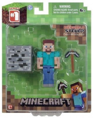 Set 2 Figurine Minecraft 3-Inch Steve Action Figure foto