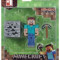 Set 2 Figurine Minecraft 3-Inch Steve Action Figure