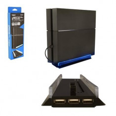 Ps4 Vertical Stand With 3 Usb Ports Kmd foto