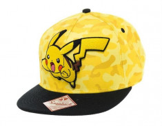 Sapca Pokemon Pikachu Camo foto