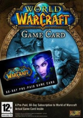 World Of Warcraft Game Card 60 Days Pc foto