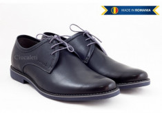 BLACK FRIDAY Pantofi barbati casual din piele naturala box - Cod: L336NBOX foto