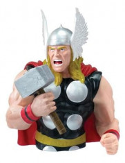 Cutie Pentru Bani Marvel Bust Bank Thor Action Figures foto
