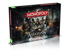 Joc Monopoly Assassins Creed Syndicate Board Game foto