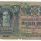 AUSTRIA AUSTRO-UNGARIA 20 KRONEN COROANE 1913 [012] TIMBRU SPECIAL ROMANIA