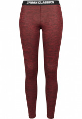 Ladies Active Melange Logo Leggings foto