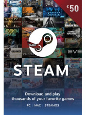 Steam Wallet 50 Euro Cd-Key foto