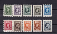 ROMANIA 1926 LP 74 A 60 a ANIVERSARE A REGELUI FERDINAND SERIE MNH foto