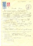 Z224 DOCUMENT VECHI -SCOALA COMERCIALA ELEMENTARA SI SUPERIOARA, BRAILA -1925