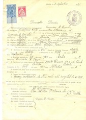 Z224 DOCUMENT VECHI -SCOALA COMERCIALA ELEMENTARA SI SUPERIOARA, BRAILA -1925