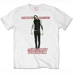 Tricou Marilyn Manson - Antichrist White foto