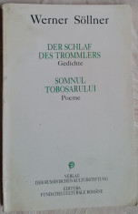 WERNER SOLLNER - SOMNUL TOBOSARULUI (POEME, 1996) [ed. bilingva germano-romana] foto