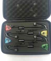 Set 4 Swingeri MKM3 cu Iluminare si Penar Transport Model FL BLACK EDITION